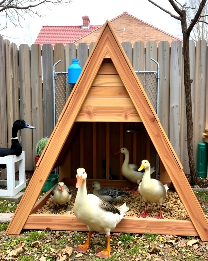 A Frame Duck House