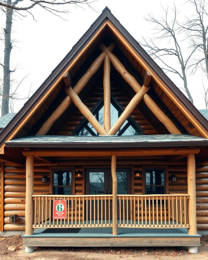 A Frame Roof for Rustic Charm