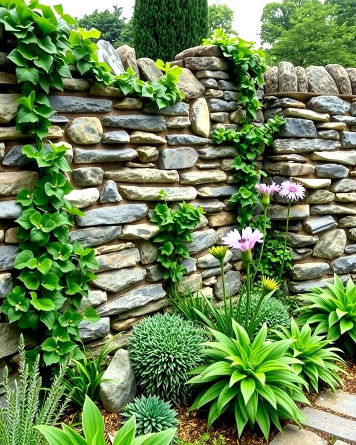 A Stone Garden Wall