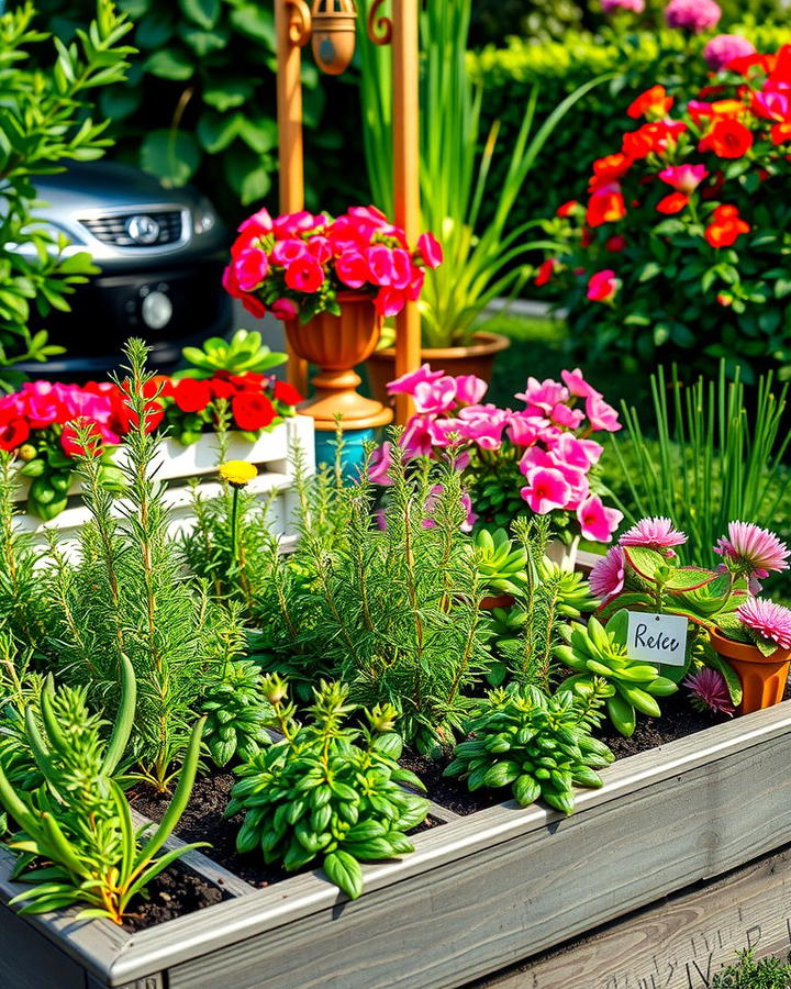 A Traditional Herb Garden