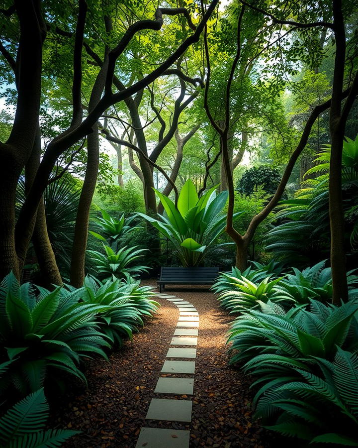 A Woodland Garden Area