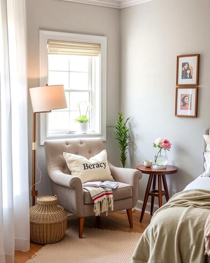 Accent Chair for a Reading Nook