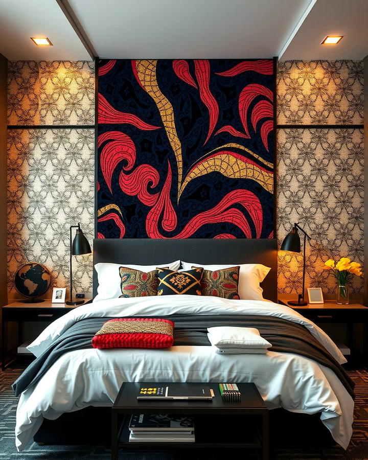 Accent Walls with Bold Patterns