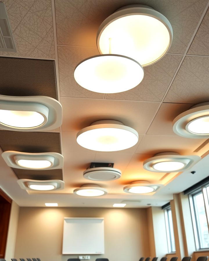 Acoustic Ceiling Lights