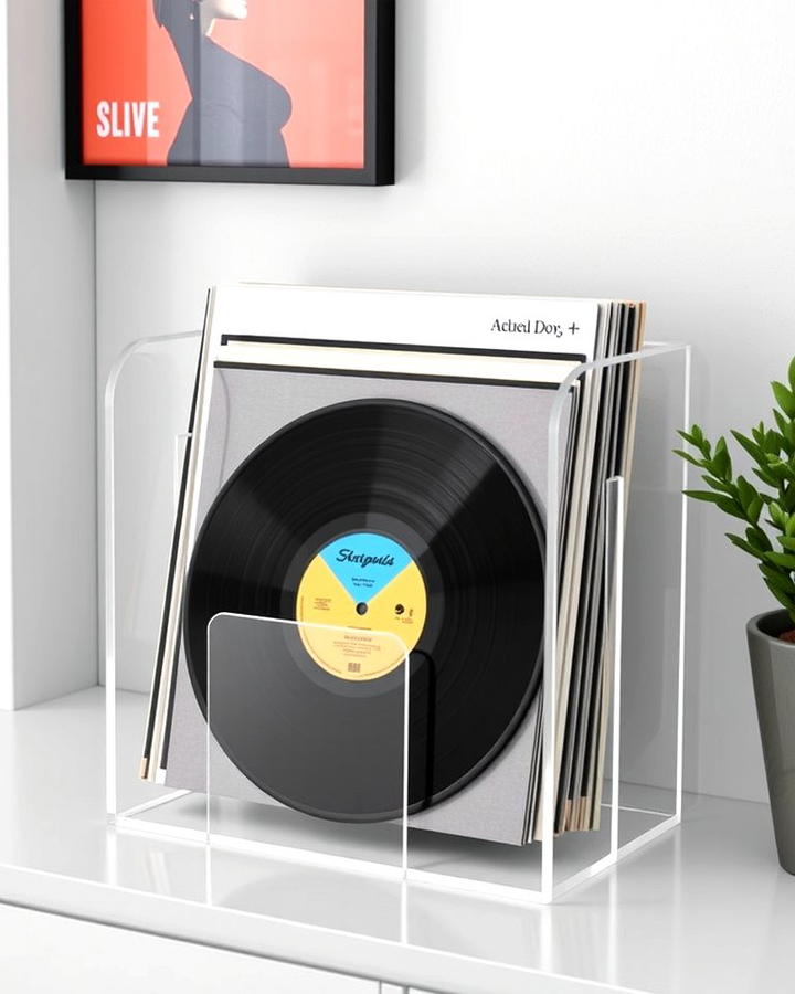 Acrylic Record Stands