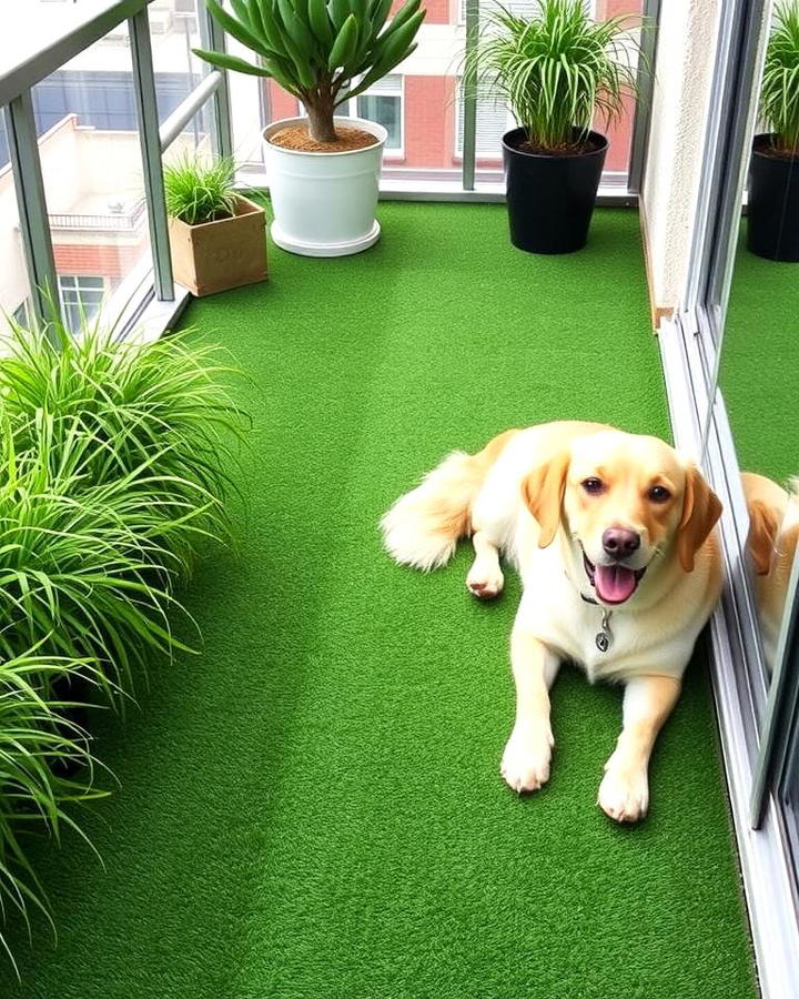 Add Artificial Grass Flooring