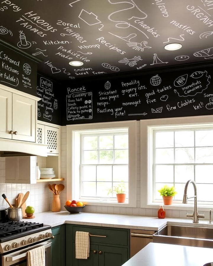 Add Chalkboard Paint for Functionality