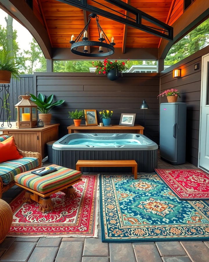Add Stylish Outdoor Rugs for Comfort