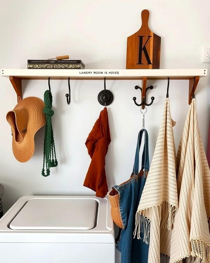 Add Vintage Hooks for Hanging Essentials