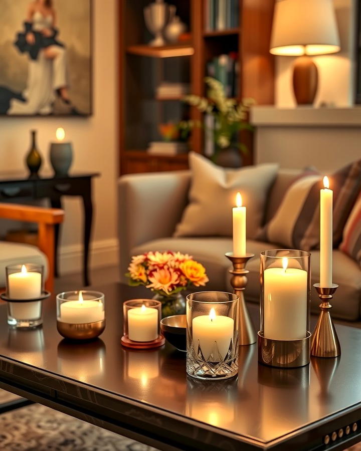 Add Warmth with Candles