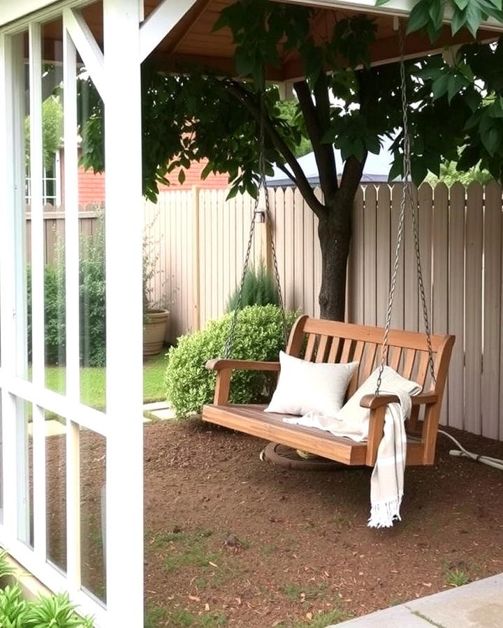 Add a Backyard Swing