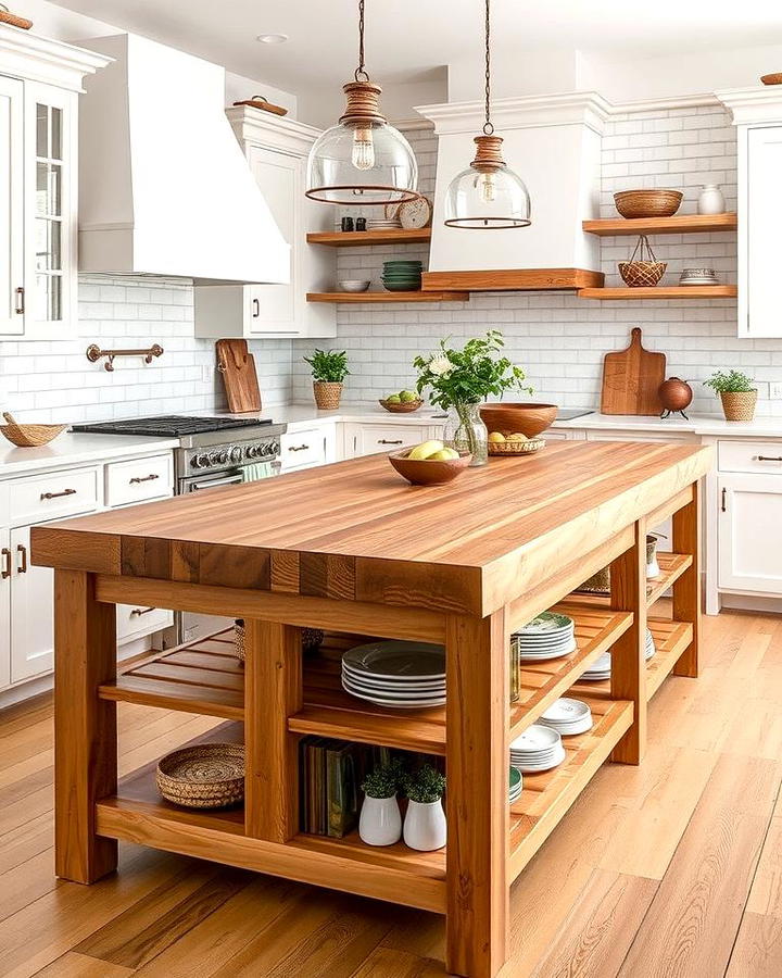 Add a Butcher Block Island