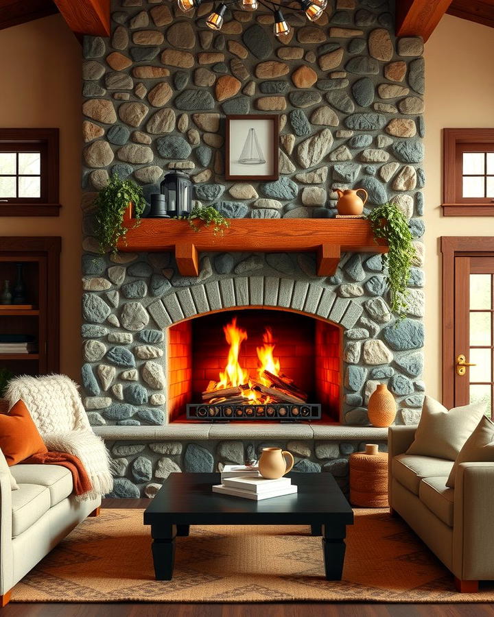 Add a Cozy Fireplace