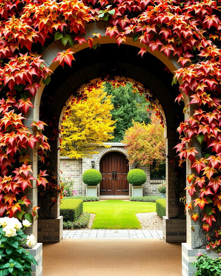 Add a Garden Arch with Climbing Vines