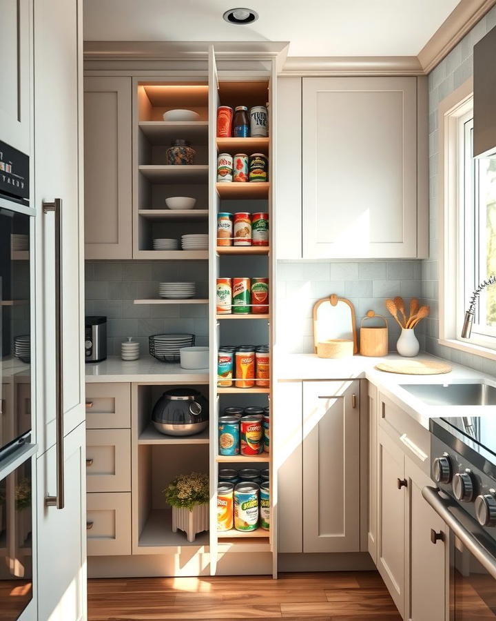 Add a Pull Out Pantry