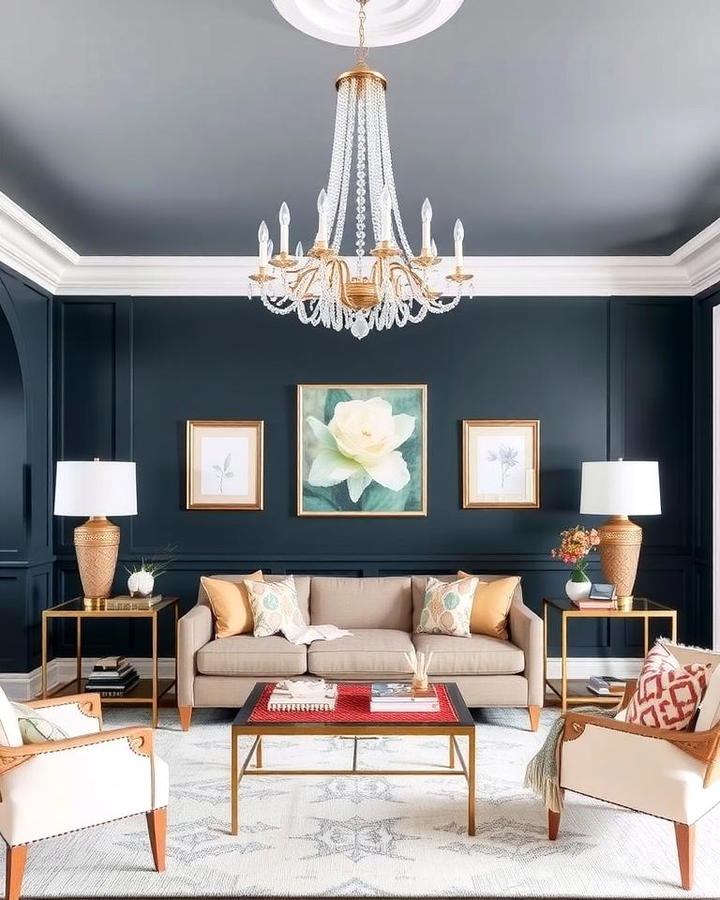 Add a Statement Chandelier