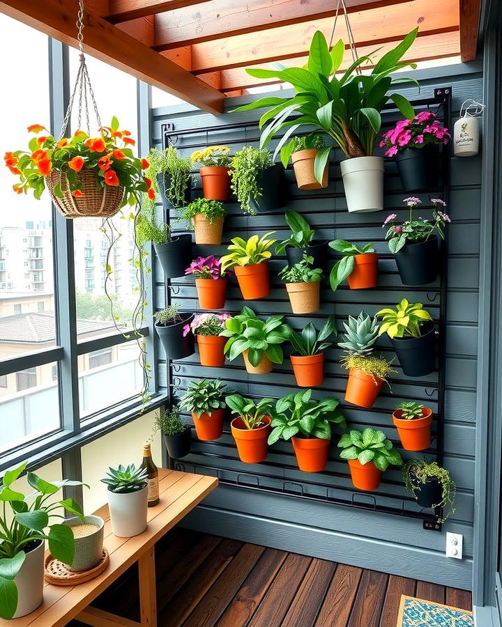 Add a Vertical Garden Wall