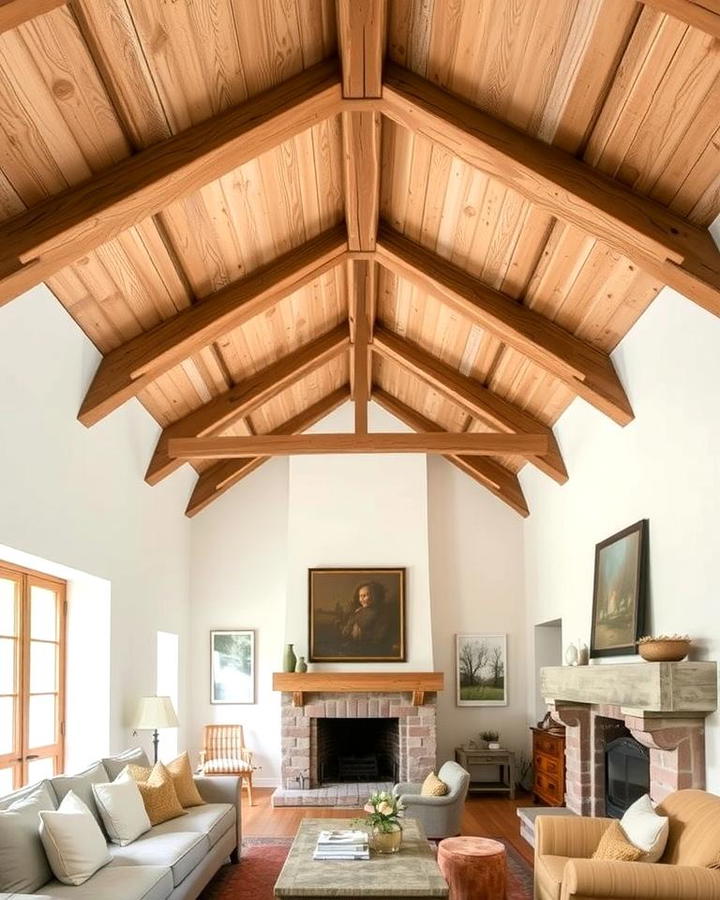 Adding Wooden Beams for Rustic Charm