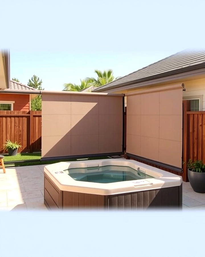 Adding a Retractable Privacy Screen