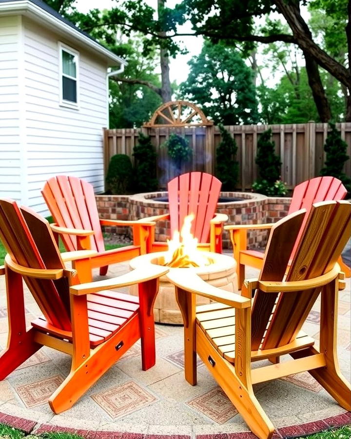 Adirondack Chairs for a Rustic Vibe