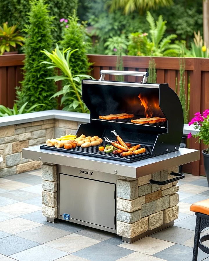 Adjustable Grill BBQ Pit