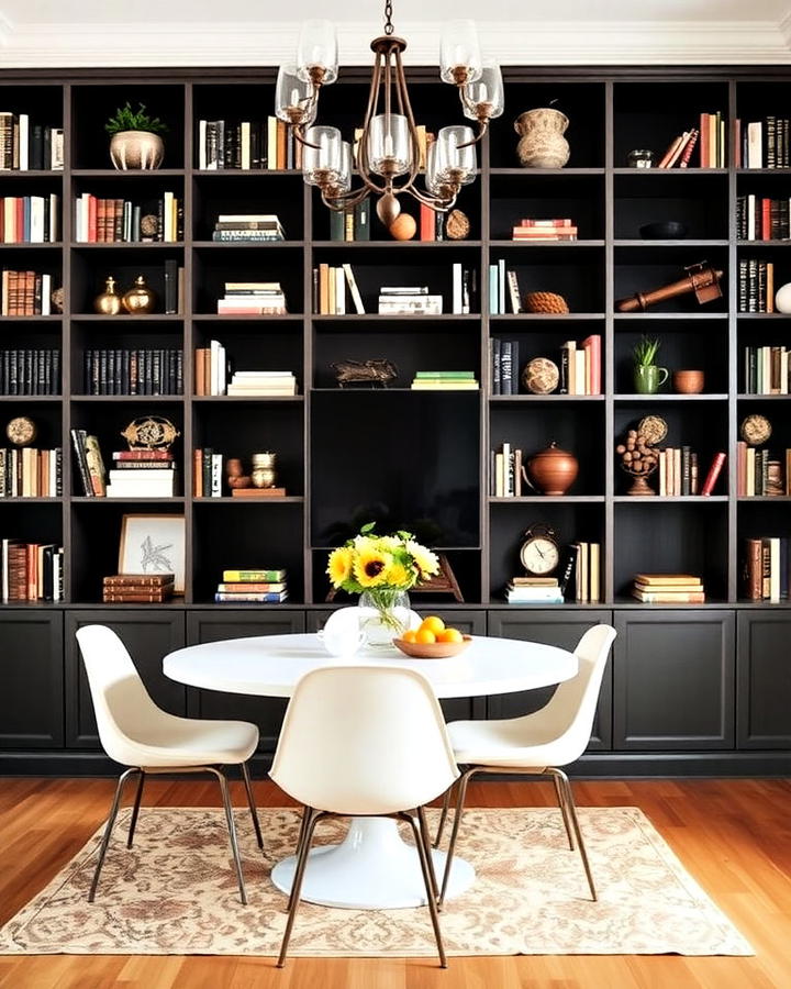 Adjustable Shelving System in Library