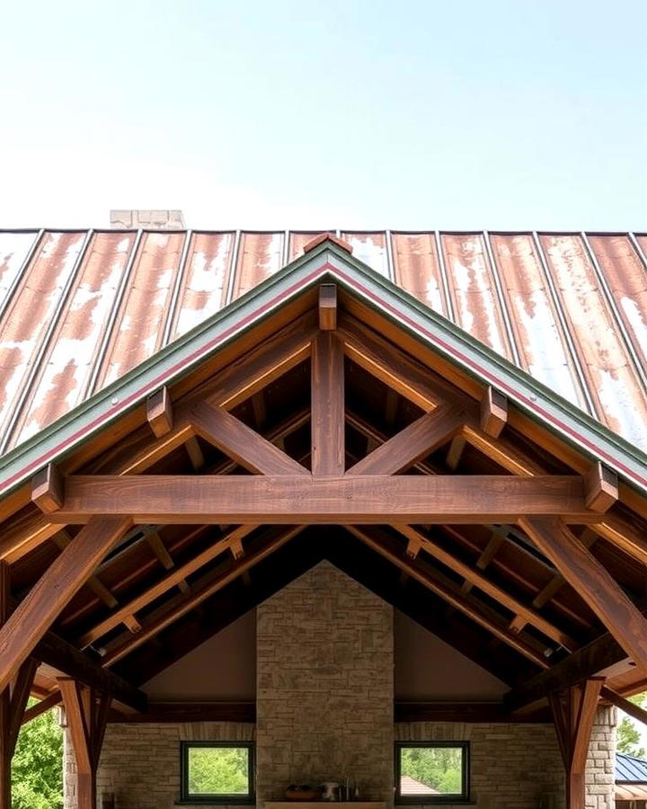 Aged Metal Roof