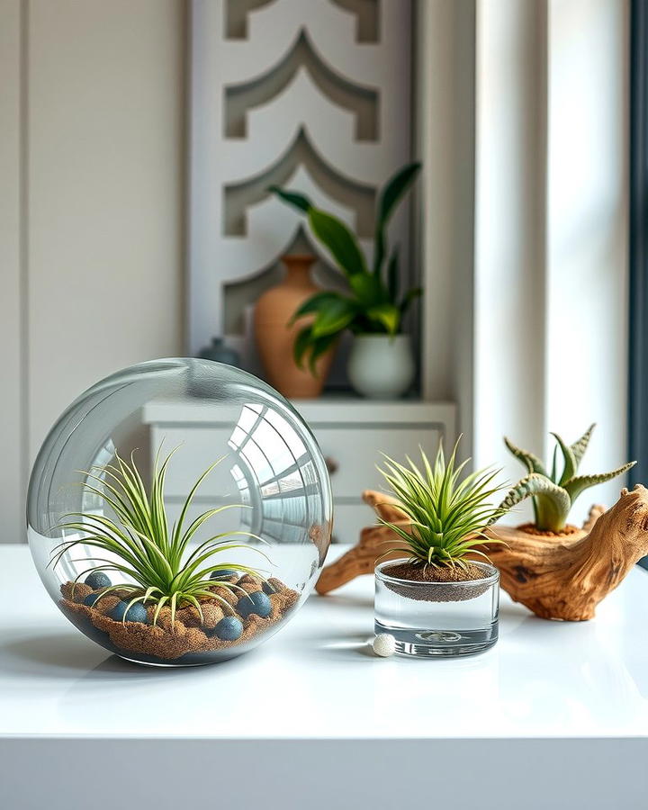 Air Plant Displays for Minimalist Style