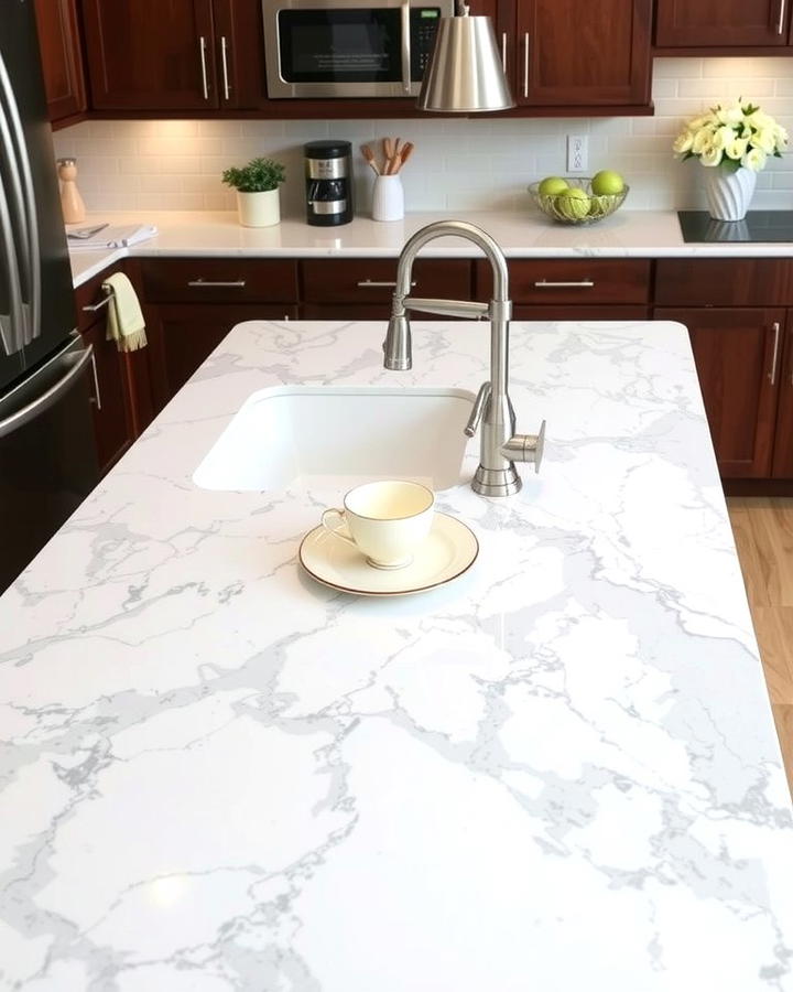 Alaska White Granite for a Timeless Look