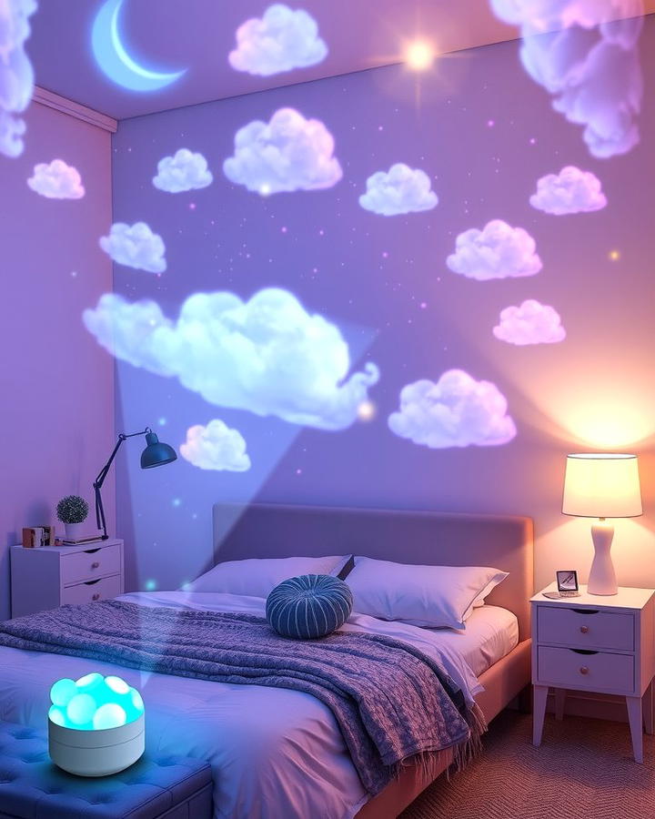 Ambient Cloud Projector Lights