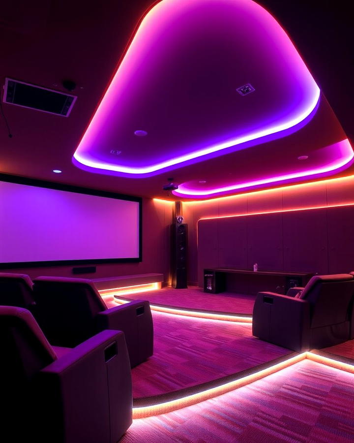 Ambient LED Lighting for a Cinematic Glow