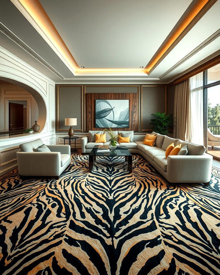 Animal Print Carpets for Bold Elegance