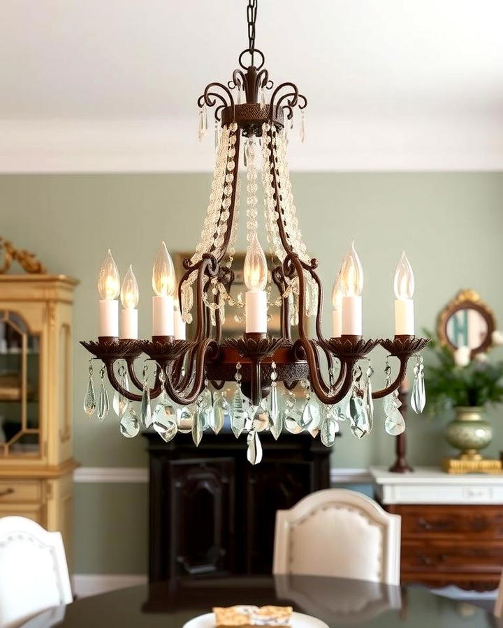 Antique Chandeliers for Timeless Elegance