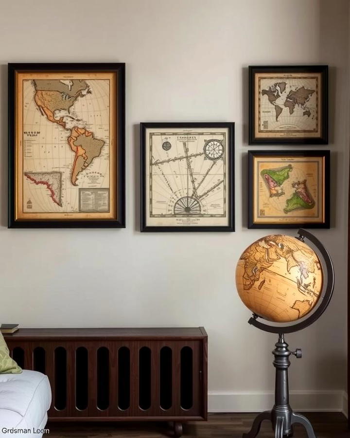 Antique Maps and Globes