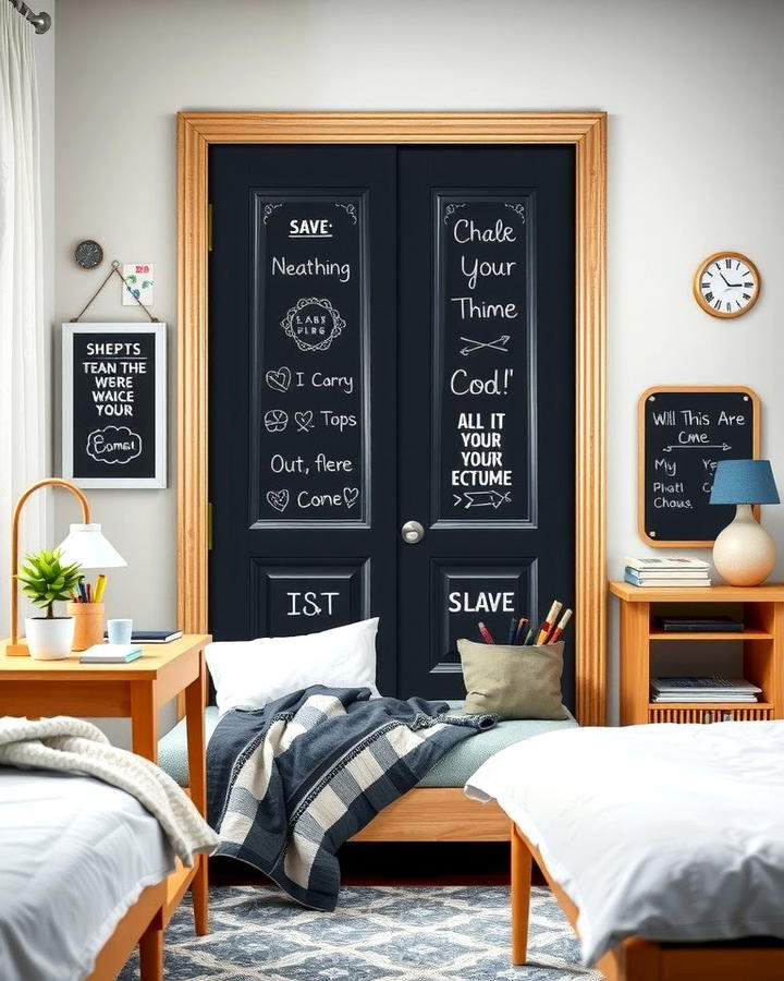 Apply Chalkboard Paint for Creativity