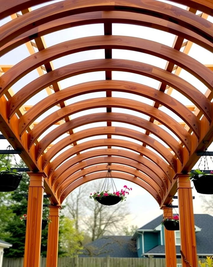 Arched Pergola Design