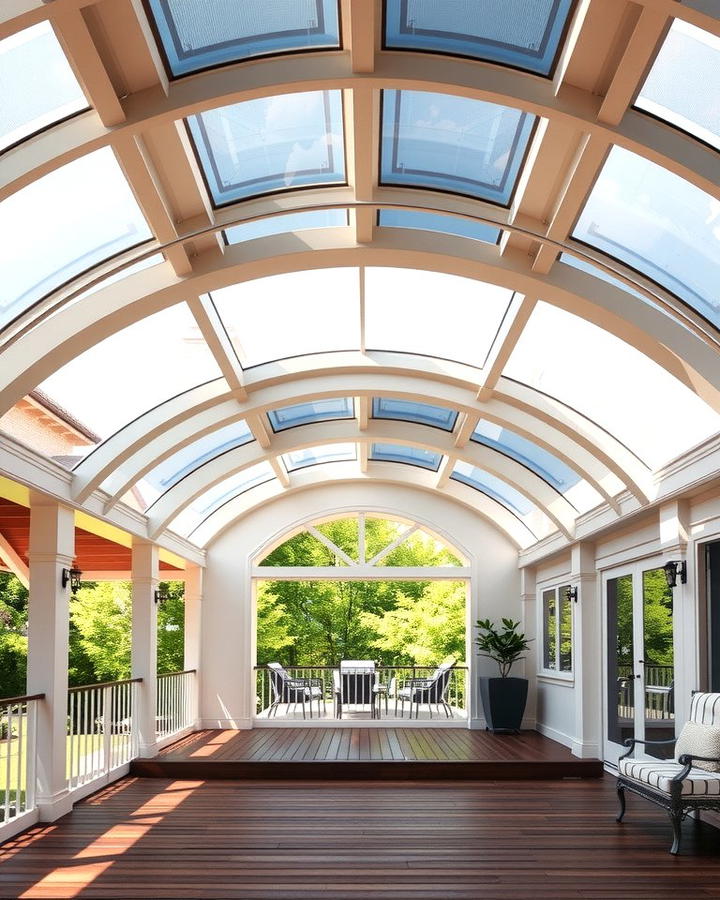 Arched Roof for an Elegant Touch