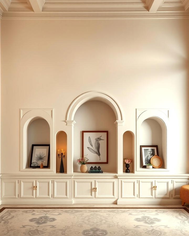 Arched Wall Niches