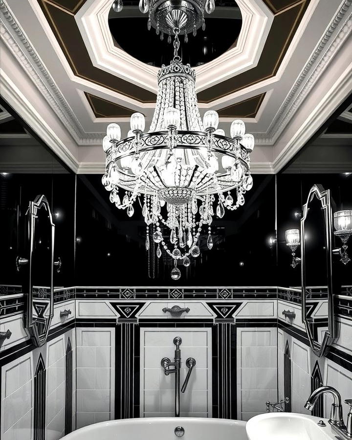 Art Deco Chandeliers for Glamorous Appeal