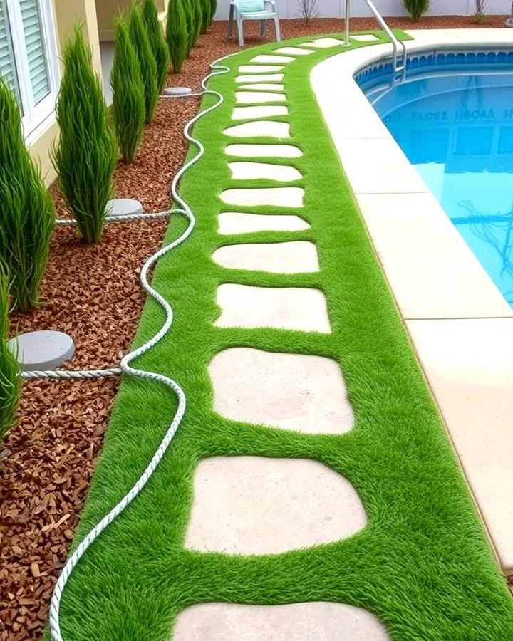 Artificial Turf Walkway