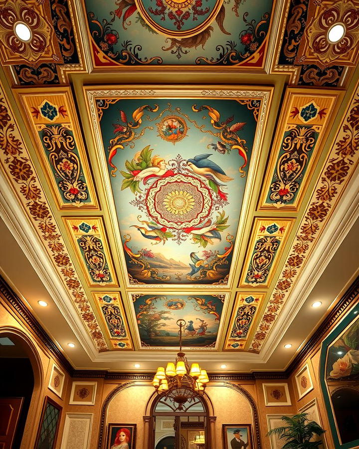 Artistic Ceiling Designs for Visual Interest