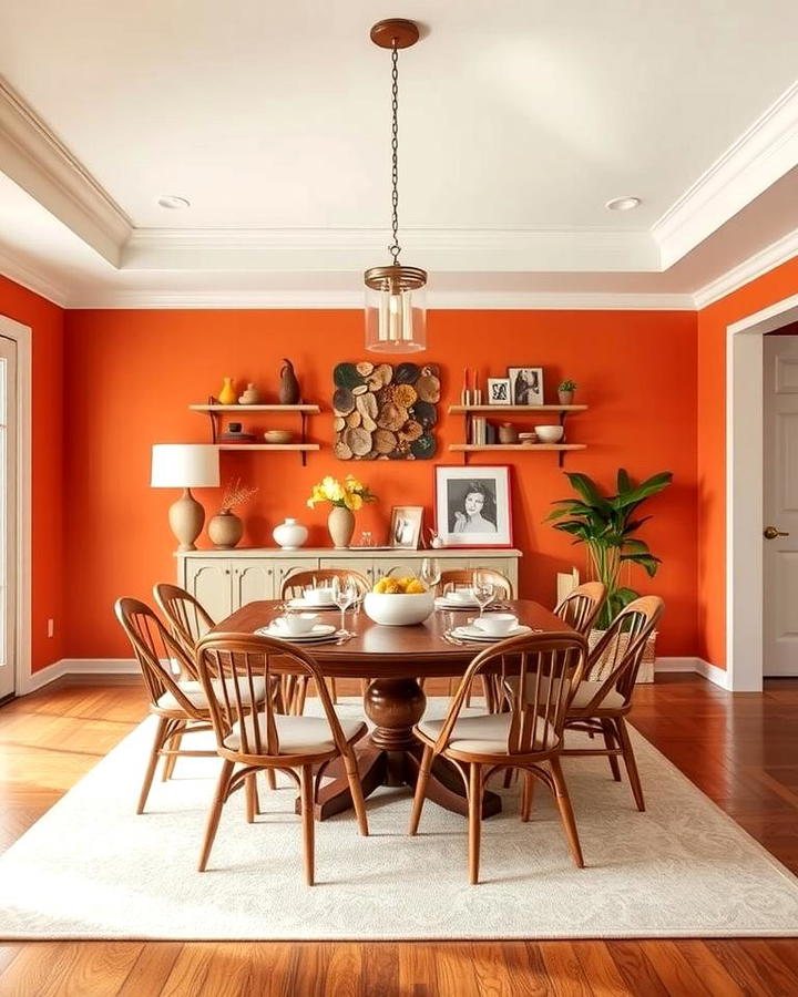 Artistic Dining Room Accent