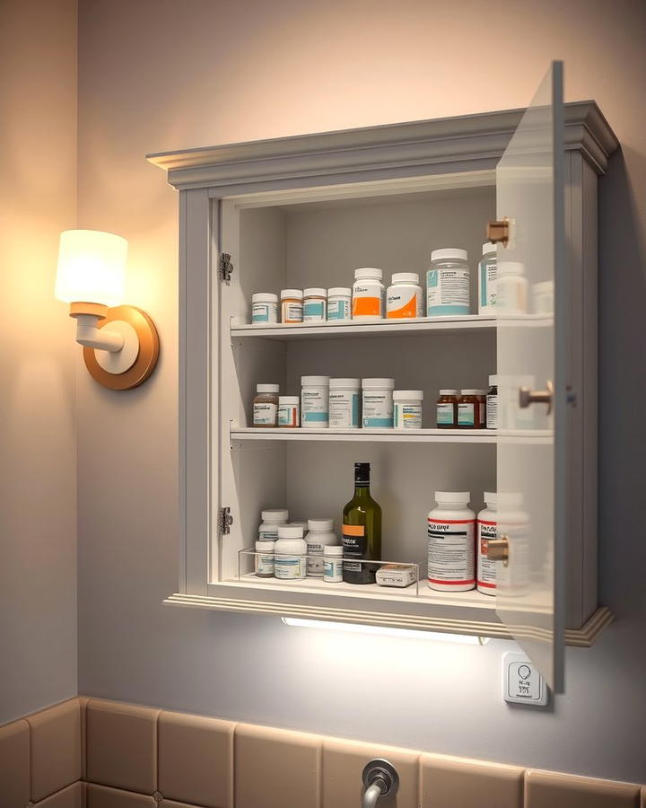 Assign a Medicine Cabinet in the Bedroom