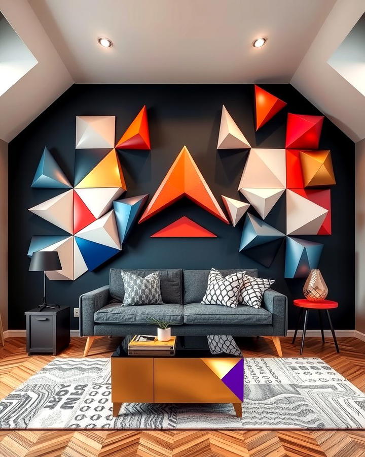 Asymmetrical Geometric Shapes