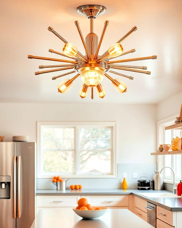 Atomic Inspired Light Fixture