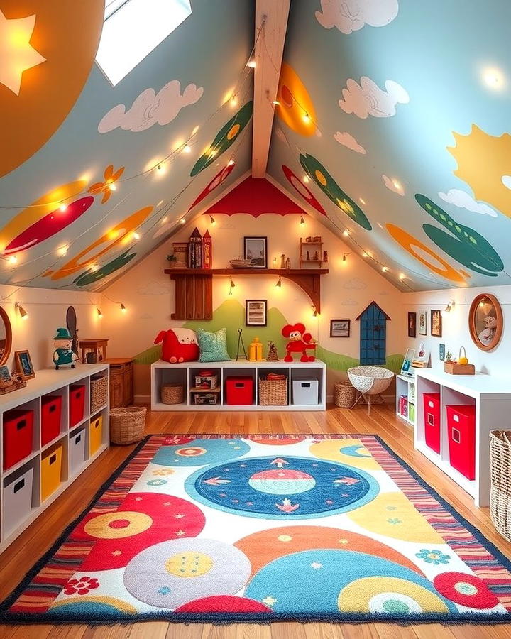 Attic Playroom for Kids