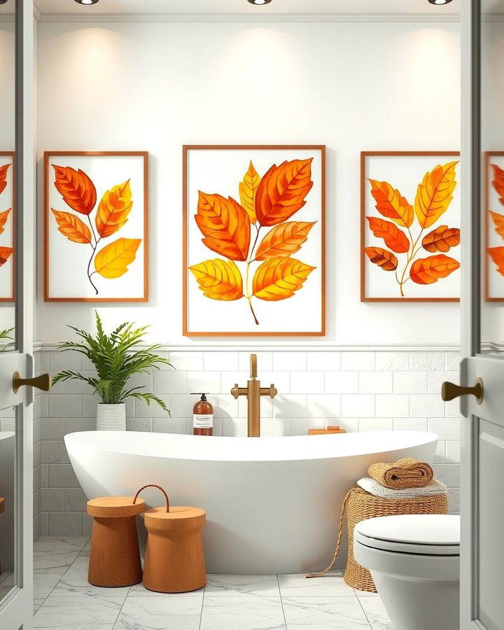 Autumn Leaf Wall Art