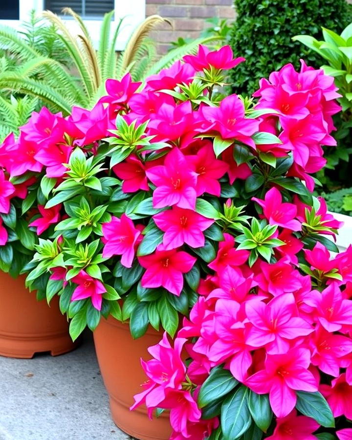 Azaleas in Container Gardens