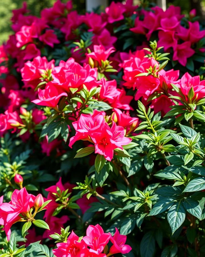 Azaleas in Shade Gardens