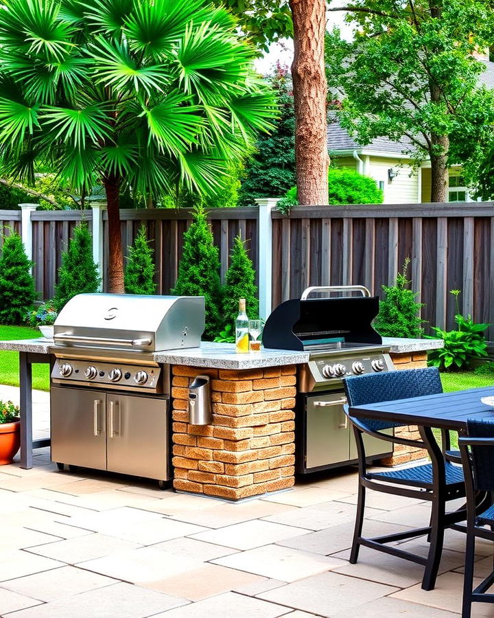 Backyard Barbecue Station